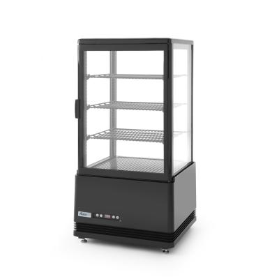 Chlazená skříň displeje, 68 l, Arktic, Černá, 230V/170W, 444x397x(H)875mm | 233238